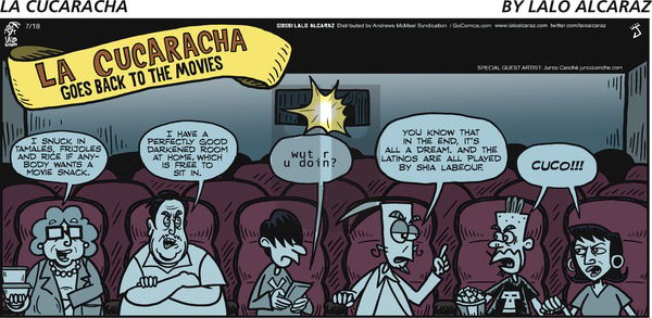 La Cucaracha on Sunday July 18, 2021 Comic Strip