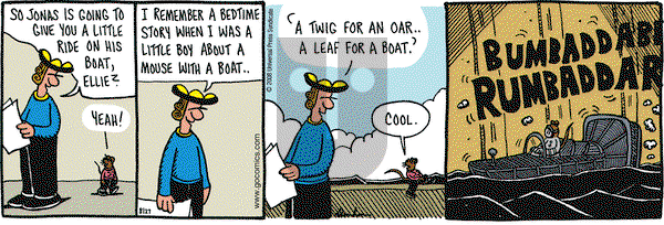 Overboard on Wednesday August 27, 2008 Comic Strip