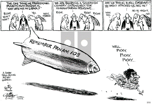 Pat Oliphant on Wednesday March 30, 2011 Comic Strip
