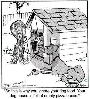 Marmaduke on Monday October 8, 2001 Comic Strip