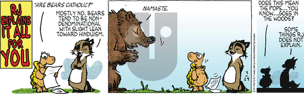 Over the Hedge on Tuesday July 24, 2018 Comic Strip