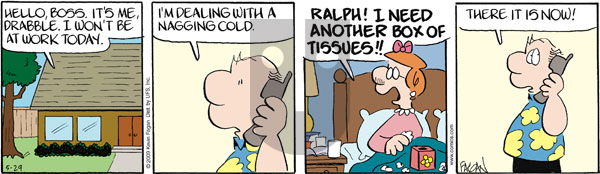 Drabble on Friday May 29, 2009 Comic Strip