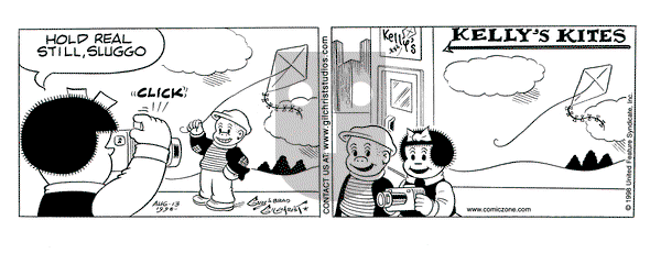Nancy on Thursday August 13, 1998 Comic Strip