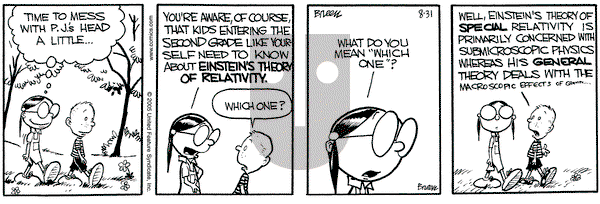 Grand Avenue on Wednesday August 31, 2005 Comic Strip