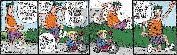 Monty on Saturday June 9, 2018 Comic Strip