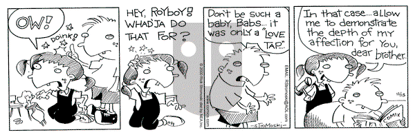 Soup to Nutz - Old on Wednesday December 13, 2000 Comic Strip