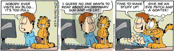 Garfield - Friday April 23, 2010 Comic Strip