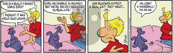 Arlo and Janis on Thursday April 11, 2013 Comic Strip
