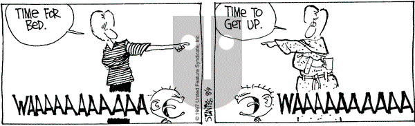 The Buckets on Tuesday September 9, 1997 Comic Strip