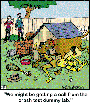 Marmaduke on Friday April 24, 2015 Comic Strip