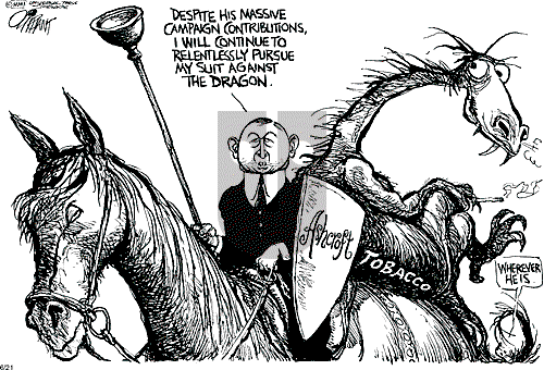 Pat Oliphant on Thursday June 21, 2001 Comic Strip