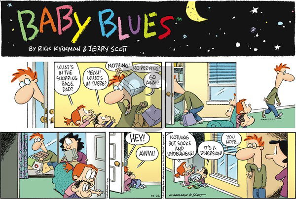 Baby Blues on Sunday December 22, 2013 Comic Strip