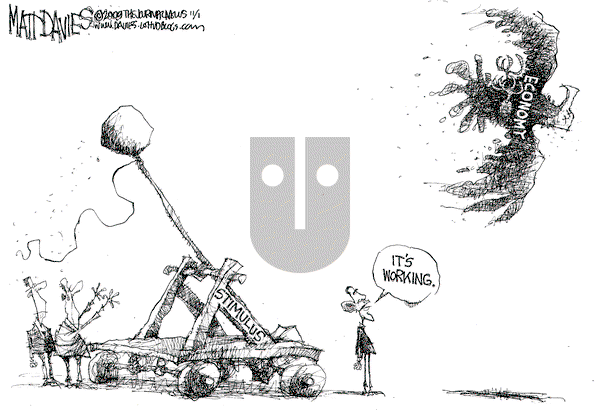 Matt Davies - Monday November 2, 2009 Comic Strip