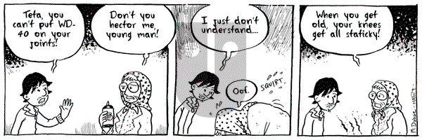 Ali's House on Monday December 13, 2021 Comic Strip