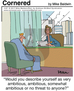 Cornered on Thursday April 27, 2017 Comic Strip
