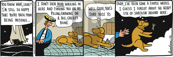 Overboard - Friday October 3, 2003 Comic Strip