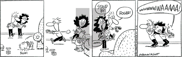 Baby Blues on Monday March 16, 1992 Comic Strip