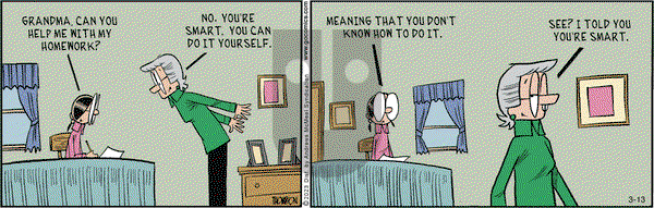 Grand Avenue on Monday March 13, 2023 Comic Strip