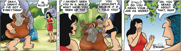Alley Oop on Wednesday October 26, 2016 Comic Strip
