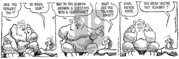 The Grizzwells on Wednesday February 12, 1997 Comic Strip