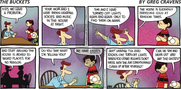 The Buckets on Sunday May 6, 2018 Comic Strip