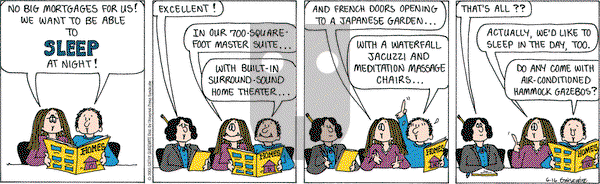 Cathy Classics on Thursday June 16, 2005 Comic Strip