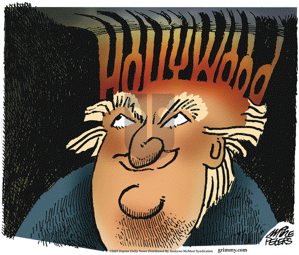 Mike Peters on Thursday January 9, 2025 Comic Strip