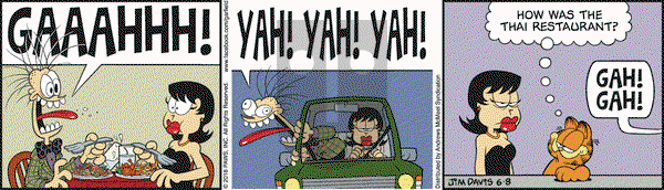 Garfield on Friday June 8, 2018 Comic Strip