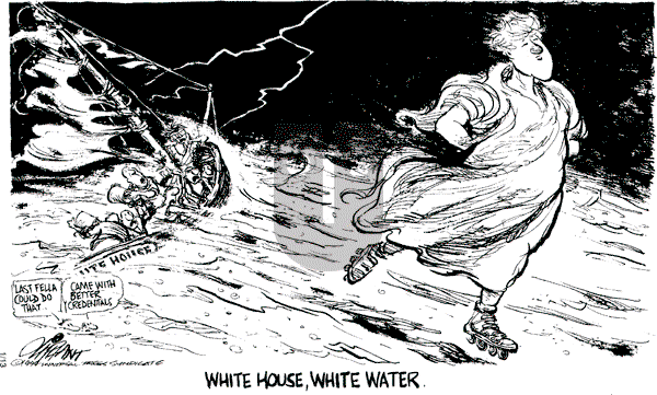 Pat Oliphant - Thursday January 13, 1994 Comic Strip