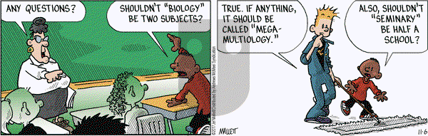 Frazz on Monday November 6, 2017 Comic Strip