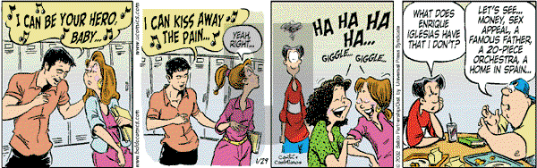 Baldo - Tuesday January 29, 2002 Comic Strip