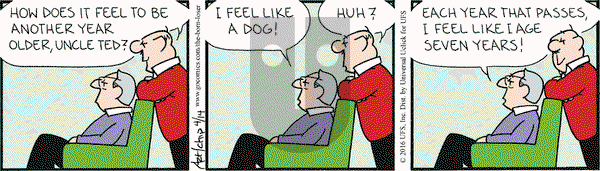 The Born Loser on Thursday April 14, 2016 Comic Strip
