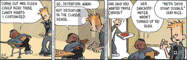 Frazz on Saturday February 14, 2009 Comic Strip