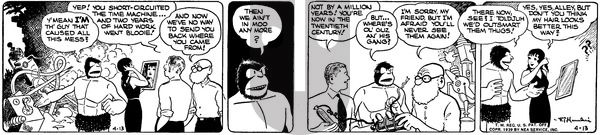 Alley Oop on Thursday April 13, 1939 Comic Strip