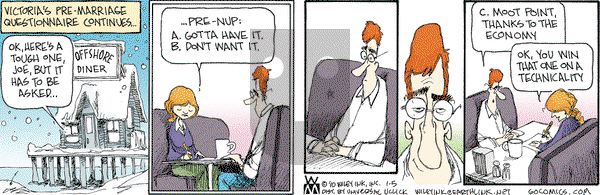 Non Sequitur on Tuesday January 5, 2010 Comic Strip