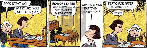 Lola on Thursday October 9, 2008 Comic Strip