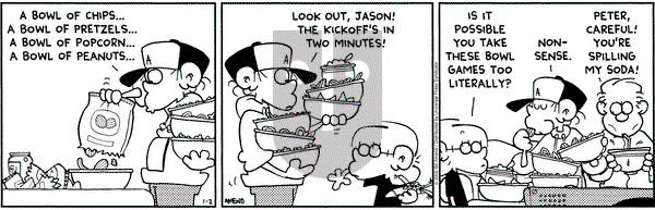FoxTrot on Saturday June 8, 2002 Comic Strip