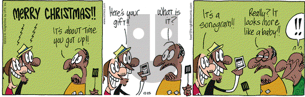 The Knight Life - Friday December 25, 2009 Comic Strip