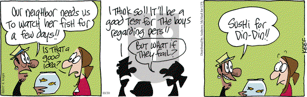 The Knight Life on Monday October 30, 2017 Comic Strip