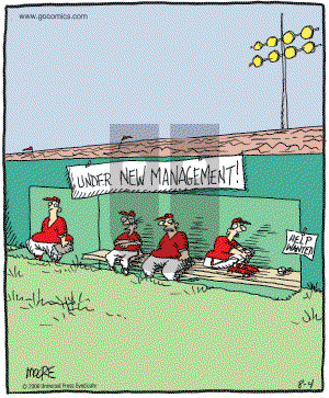 In the Bleachers - Friday August 4, 2006 Comic Strip