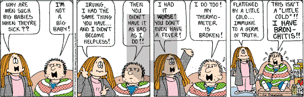Cathy Classics - Friday January 27, 2012 Comic Strip