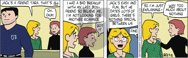 Luann on Tuesday September 18, 2018 Comic Strip