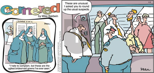 Cornered on Sunday April 3, 2005 Comic Strip