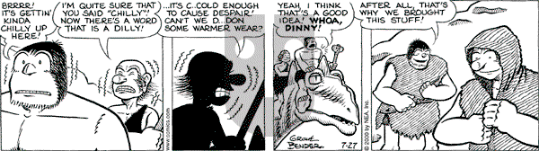 Alley Oop on Thursday July 27, 2000 Comic Strip