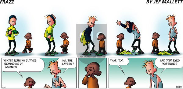 Frazz on Sunday December 11, 2016 Comic Strip
