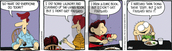 The Buckets on Tuesday July 15, 2014 Comic Strip