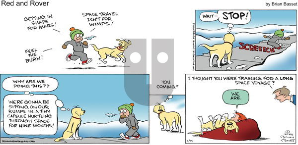 Red and Rover on Sunday January 19, 2020 Comic Strip