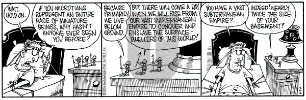 Monty on Wednesday February 2, 2005 Comic Strip