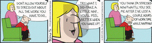 The Born Loser on Wednesday March 4, 2015 Comic Strip