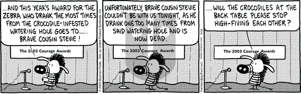 Pearls Before Swine on Tuesday August 19, 2003 Comic Strip